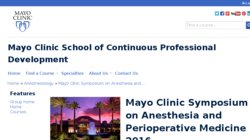 Symposium on Anesthesia and Perioperative Medicine (In-Person and Livestream)