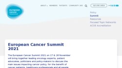 European Cancer Summit