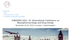 ICNDD 2024: International Conference on Neuropharmacology and Drug Design