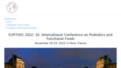 ICPFF 2024: International Conference on Probiotics and Functional Foods