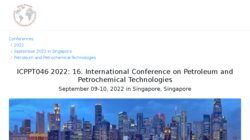 ICPPT046 2024: International Conference on Petroleum and Petrochemical Technologies