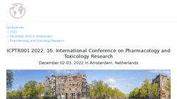 ICPTR 2024: International Conference on Pharmacology and Toxicology Research