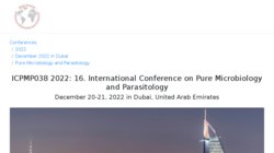 ICPMP 2024: International Conference on Pure Microbiology and Parasitology