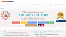 8th International Conference on Food Safety and Health