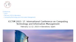 ICCTIM 2025: International Conference on Computing Technology and Information Management