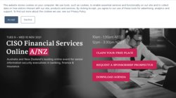 CISO Financial Services Online A/NZ