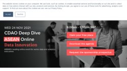 CDAO Deep Dive ASEAN Online: Data Innovation