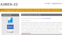 26th BARCELONA International Conference on Studies in Agricultural, Biological & Environmental Sciences (BSABE 2022)