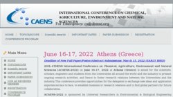 24th International Conference on Chemical, Agriculture, Environment and Natural Sciences (ACAENS 2023)